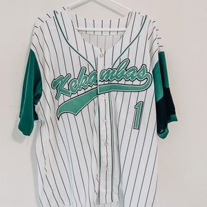 G-Baby Kekambas Baseball Jersey Stitched - White